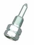 8025 1 1/2 NEEDLE ADAPTER MODEL 8027 Use to dispense a fine line of grease Reach flush or hidden hydraulic type fittings For hand-operated grease guns only 1/8 NPT threads MODEL 8026