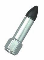 with grease plugs For hand-operated grease guns only Threaded 1/8 female NPT FINE-POINT NEEDLE ADAPTER MODEL 8091 For dispensing