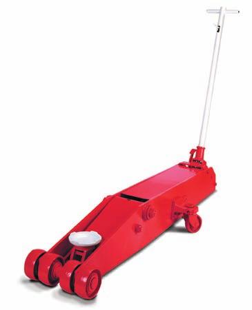 AFF Long-Chassis Floor Jacks are designed for heavy-duty lifting applications (such as truck fleets, bus garages, farms and heavy construction equipment) requiring access to very low areas.