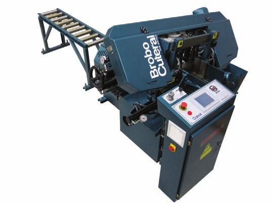 PAB 28 PLC FULLY AUTOMATIC PLC BANDSAW 3M SERIES PRECISION DRILLS DRILLING MACHINES Touch screen control panel Automatic length measuring & material feeding Program up to 1 different lengths