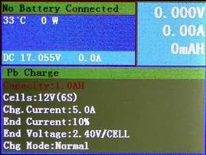 1 A Restore Charge Time 1 3 5 1 min Discharge Dchg. Current---discharge current 0.1 2.0 10 0.