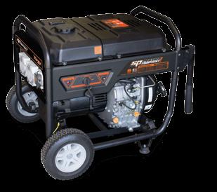 1kva Electric $ 1995 Max 3300w, rated 3000w Low running Noise: 50dB(A) 10 Litre Fuel Tank Electric Start $2495 SPGi3300E SP 7hp Inverter Generator KVA: