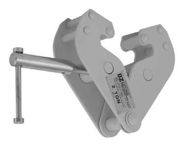 OPERATOR S MANUAL BEAM CLAMP 1 TON THROUGH 10 TON These Beam Clamps meet or exceed the following standards: CE AS4991 ANSI B30.