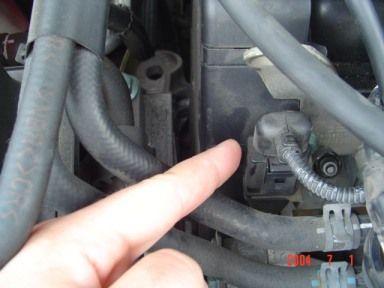 Again, you would have to unplug the electrical connector that goes for fuel injector 1 to make room for the boot tool.