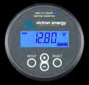 Battery Monitor Key tasks of the Victron Battery Monitor are measuring charge and discharge currents as well as calculating the state-of-charge and time-to-go of a battery.