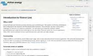 news, new products and a lot of success stories with Victron Energy.