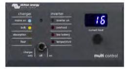 Blue power charger IP65 MultiPlus-II 48/3000/35 PowerControl & PowerAssist Yes Transfer switch 32A Maximum AC input current 32A INVERTER DC Input voltage range 38 66 V Output Output voltage: 230 VAC