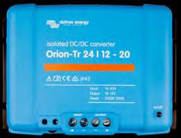 Orion-Tr DC-DC converters isolated: 100 / 250 / 400 Watt Remote on-off The remote on-off eliminates the need for a high current switch in the input wiring.
