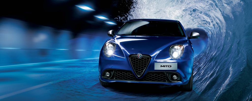 DRIVING EXCITEMENT RIDE THE WAVE - YOUR WAY Sporty, dynamic and full of energy: it s easy to be swept away by the Mito. 1.4 Turbo 140 HP engine: high performance.