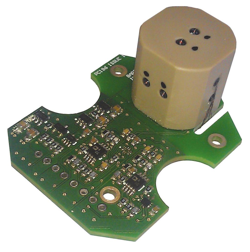 3. Introduction Figure 1.Mag 650U. The Mag650 is an unpackaged, three-axis, low power sensor intended for customer system integration. It is designed to be installed in a cylindrical enclosure.