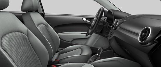 38 ESP Split-fold rear seat Height-adjustable front seats (15 ) Zeitgeist cloth, (15 ) Cloth (driver) 600 (16 ) Cloth 300 (Blue&Me ) All Audi TDI