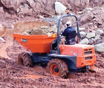 CONCEPT Last generation 6/7 ton dumper range of 2 compact models ( 6 ton and front tip 7 ton) with advancing technology.