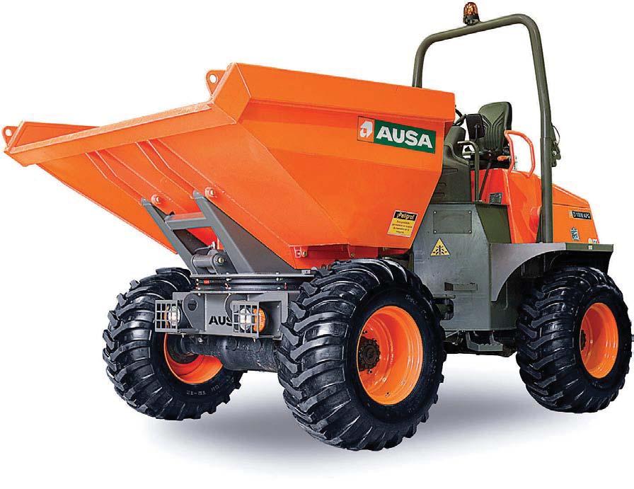 CONCEPT Last generation 10 ton dumper range of 2 compact models ( and front tip) with advanced technology and cutting-edge style.