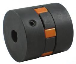 R Hi-Q Couplings Finished Bore "SPIDER" COMPRESSION UNIT STYLE 1 Buna, Polyurethane and Now in Hytrel STYLE 2 End Metric Approx.