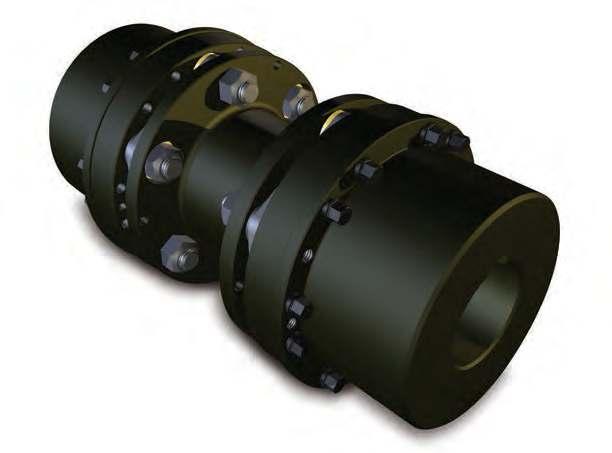 Pump Spacer Coupling TFI Series - Torsiflex-i API610/ISO13709 Double Flex Spacer Torsiflex-i Disc Couplings Specifically designed for the process pump and general industrial markets.