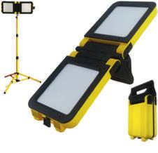 5 hours Comes with mains charger (IP20) High quality CREE COB LEDs 20,000 hours The Kosnic LED rechargeable Work Light has been designed and