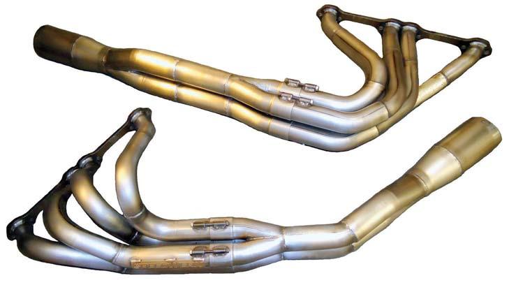 We specialize in Tri-Y and 4-into-1 design headers that add serious torque and horsepower with our three stage stepped equal length primary tubes and machined merge collectors or precision cut