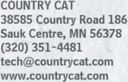 net COUNTRY CAT 38585 Country Road 186 Sauk Centre, MN 56378 (320) 351-4481