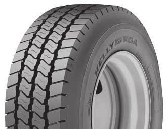 LONG HAUL TIRES SmartWay Verified Armorsteel LHS Long Haul Steer Tire Offering Enhanced Fuel Efficiency and Long Miles to Removal Uniquely shaped pressure distribution groove helps minimize shoulder