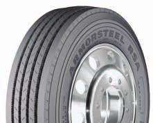 URBAN/CITY SERVICE TIRES Armorsteel RSA ULT All-Position Urban Service Tire For Toughness And Enhanced Miles To Removal Deep tread depth helps provide more miles to removal Stone ejectors in grooves