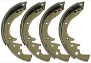 yearsmodel from 1958 544: yearsmodel from 1958 Wagner brake shoes type, self-adjusting. These shoes have also been installed in export models for Amazon and P1800 ( model year 1967 and 1968).