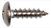 version: Binding head Bolt head-/nut profile: Cross slot Thread size: 10 mm Length: 12 mm Material: Stainless steel 1027950 Tapping screw Binding head Cross slot 4 mm 0,18 universal Bolt/Nut version: