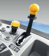 Safety has been further enhanced with the inclusion of an intentional PTO switch, which must be selected to keep the PTO engaged when leaving the operators seat.