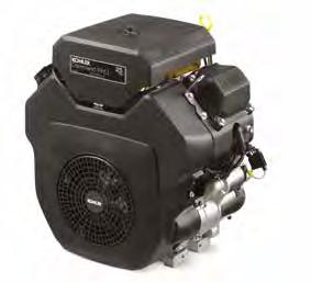 FEATURES AND OPTIONS KOHLER COMMAND PRO V-TWINS FLAT AIR CLEANERS STANDARD FEATURES Accelerator pump Two-barrel 20-amp charging, regulated High-performance spark plugs* Top-mount controls Commercial