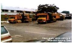 Photo 10.10: Adequate lorry parks for the benefit of HGV owners residing in the City.