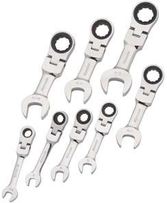 Ratcheting Wrench Set 5/16"-3/4" List Price: $166.