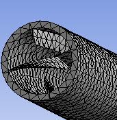 Fig. 1: Flat plate collector raiser 2.2 Meshing Fig. 2: Flat plate collector raiser with four helical fins The computational domain is mesh as shown in Figure 3 & 4.