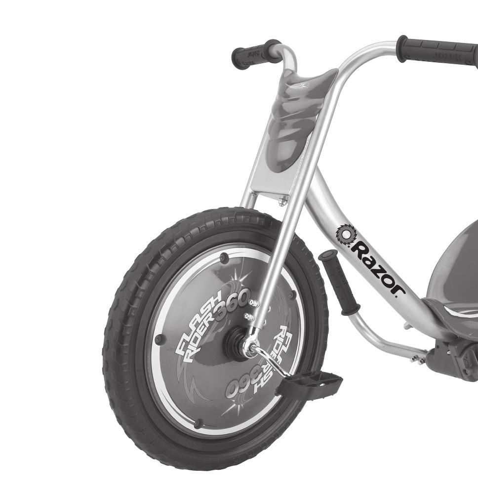 FlashRider 360 Caster Trike OWNER S MANUAL Read and understand this entire manual before allowing child to use this product!