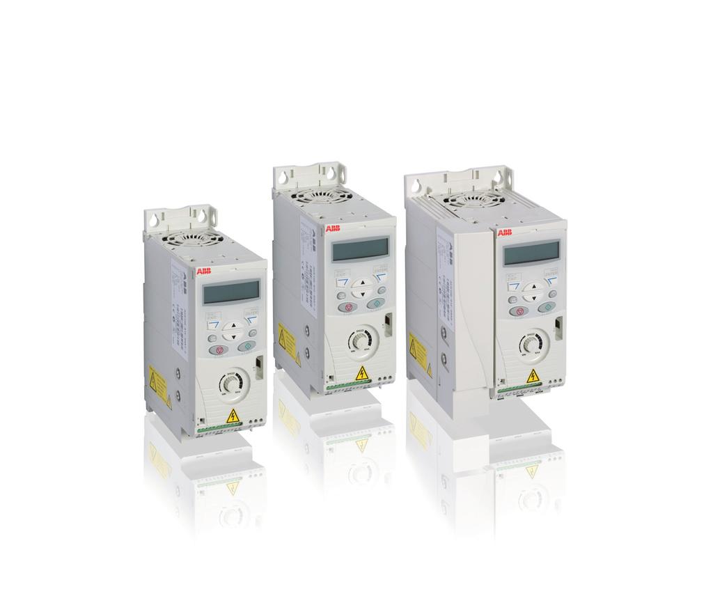 ABB micro drives ACS150, 0.5 to 5 hp (0.37 to 4 kw) What is it? The ACS150 drive has a compact footprint that can be incorporated into a wide variety of machines.