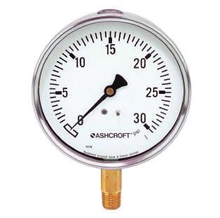 S210/1 Pressure / Vacuum Gauges Pressure and Vacuum Indication for Pipe, Pumps, and Filters Page 20 0.25 IN (6) Brass NPT Connection Stainless Steel Case Liquid Filled S210.0030.063 S210.0060.