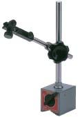 Magnetic Stands Series 7 Universal dial indicator holder With measuring V-block No. Working radius Total height Mass ca.