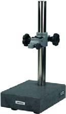 Fine Gauge Stand Column: Ø 30 mm Base size: 120 x 180 mm (215 150 M) 150 x 200 mm (215 151 M) Throat: 65 mm Fine adjustment: 1 mm Table flatness: