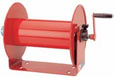 117-5-100 3/4 Hand Rewind Hose Reel 1185-2024-A 1 1/2 AIR Rewind Hose Reel The 117-5-100 hose reel is a high performance, compact hand crank hose reel Standard working pressures up to 4,000psi Reel