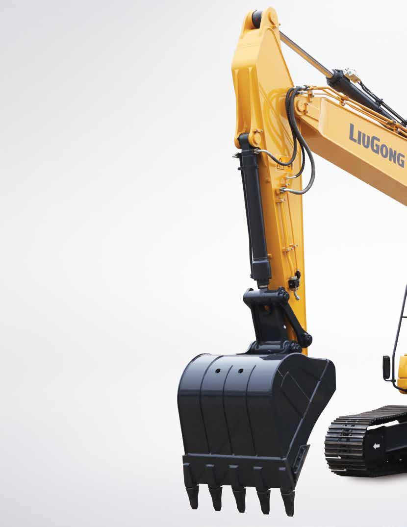922E EXCAVATOR MAXIMUM RETURN ON YOUR INVESTMENT LiuGong s customer-driven design and quality-focused engineering creates lasting value that will deliver to your bottom line.