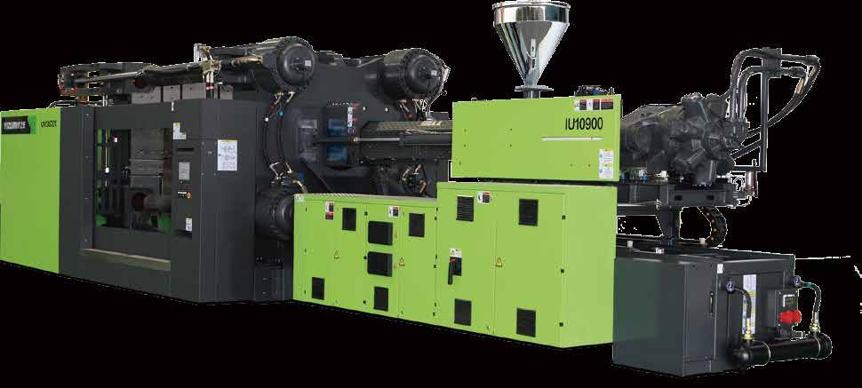 D1 Series Two-platen Injection Molding Machine Innovative Practice of arge-tonnage Two-platen Machine 1High-rigidity injection unit Casts of
