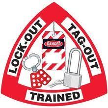 Lockout/Tagout Requirements Each person working on the equipment must have a lock and tag on each energy source.