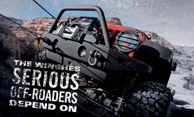 ULTIMATE PERFORMANCE SERIES FOR THOSE WHO EAT, SLEEP AND DREAM OFF-ROADING Ambitious. Advanced. Tough-asnails. Revolutionary technology fuels the best winches on the market today.