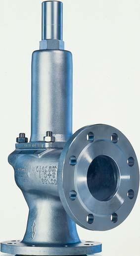 are available as standard safety valves. reach their full lift within a pressure increase of 10% above the set pressure are suitable for almost all industrial applications.
