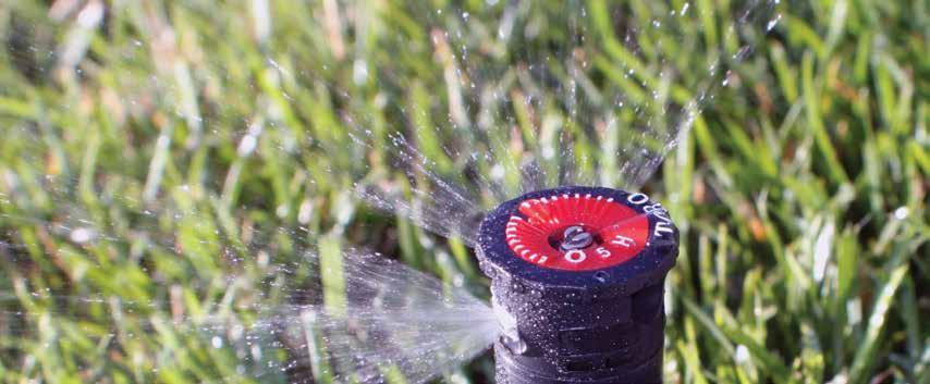 PRECISION SERIES SPRAY NOZZLES Toro Precision Series Spray Nozzles are the most efficient spray nozzles available and feature proprietary H 2 O Chip Technology.