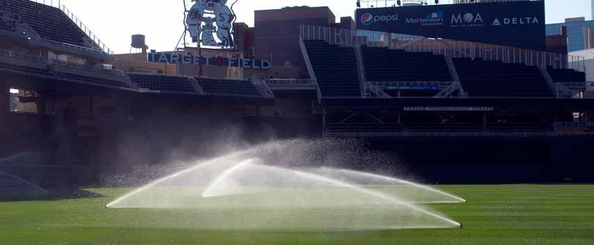 SPORTS FIELD SOLUTIONS CHALLENGES OF SPORTS TURF MAINTENANCE Toro offers a complete line of professional products from control systems to sprinklers and in-field monitoring systems that work together