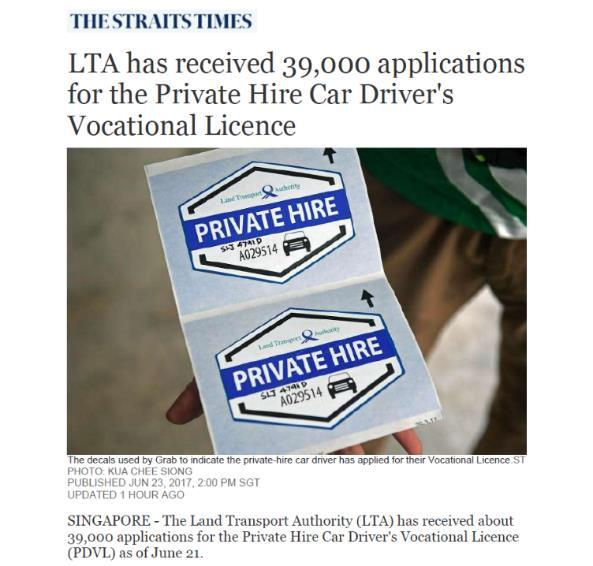 EMBRACING DISRUPTIONS PRIVATE HIRE CARS Innovation should facilitate