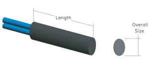 assembled as a moisture resistant unit Heat Shrink Sleeve HS Low cost, generalpurpose sensor Tubing can be