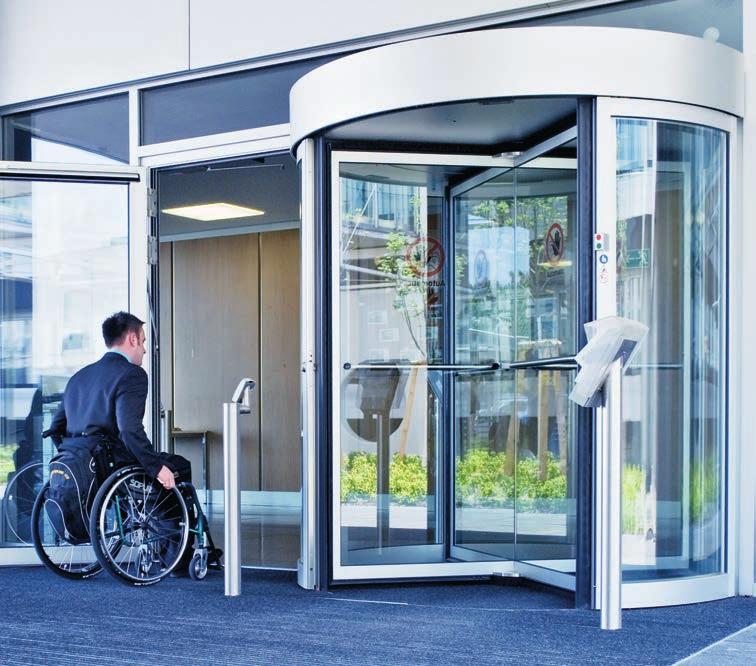 dormakaba Security Revolving Doors Security Revolving Doors SRD The ideal solution for any access point.