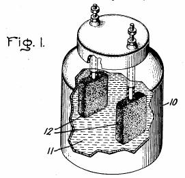 Figure 1.2 - The capacitor patented by General Electric [2].