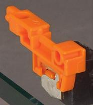of the enables them to be fitted on 3 types of symmetrical rail. EN 60715 Thickness 1.5 1 2.2 Depth 15 7.