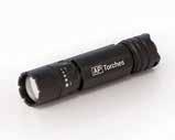 life LED 100,000 hours Withstands 1m drop Batteries: 2 x AAA 200LM HIGH PERFORMANCE LED TORCH Cat No: A51357 200 lumens Up to 10hrs battery life 143M beam Advance focus beam control 1 x flood and 4 x
